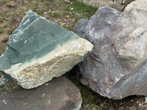 Камни для ландшафтного дизайна зелёные 10-60 килограмм купить в Нижней Салде