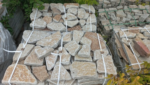 Гранитный плитняк галтованный для парковки купить в Нижней Салде