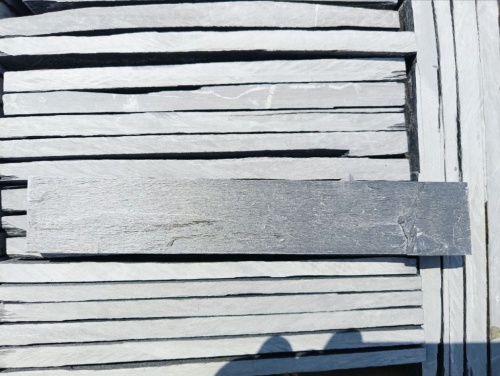 Плитка чёрная из натурального камня фасадная 30 см * 5 см, толщина 7 мм -30 мм купить в Нижней Салде